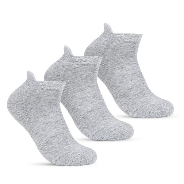 Low-Cut Half-Cushioned Heel Shield Women's Socks