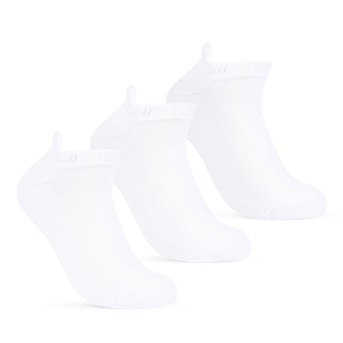 Low-Cut Half-Cushioned Heel Shield Men's Socks