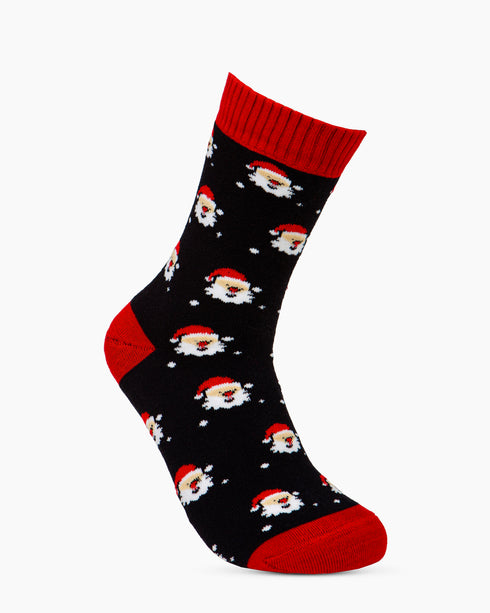 جوارب عيد الميلاد الطويلة والمبطنة بالكامل