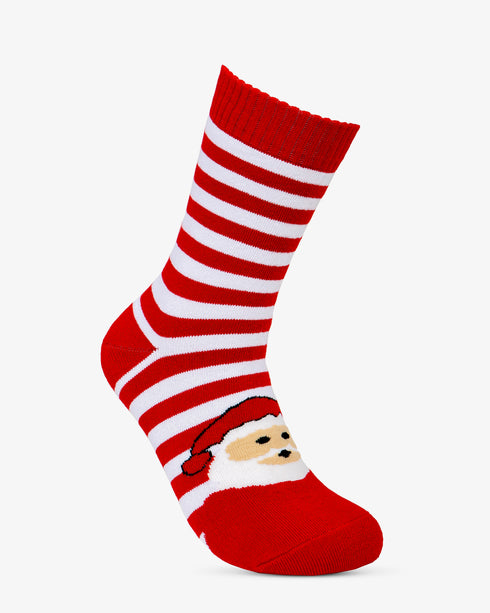 جوارب عيد الميلاد الطويلة والمبطنة بالكامل