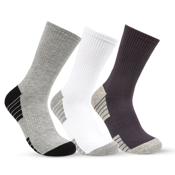 Long-Cut Half-Cushioned Men's Socks