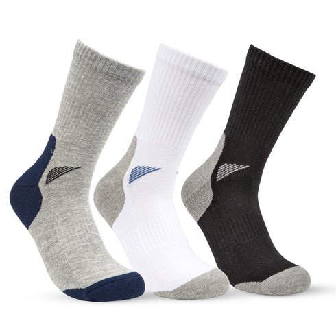 Long-Cut Half-Cushioned Men's Socks