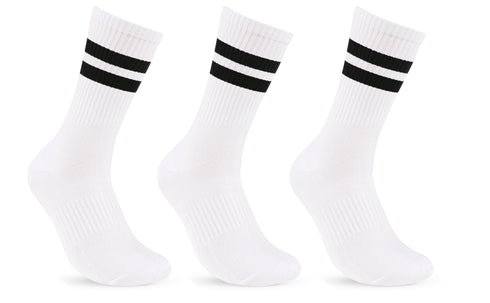 شراب طويل نصف فوطة مخطط للجنسين