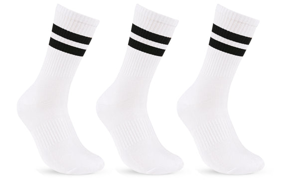 شراب طويل نصف فوطة مخطط للجنسين