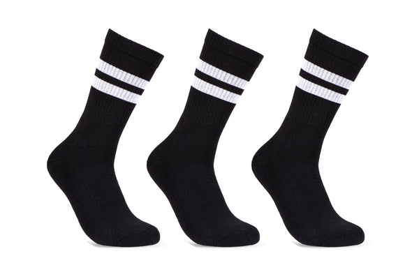 شراب طويل نصف فوطة مخطط للجنسين