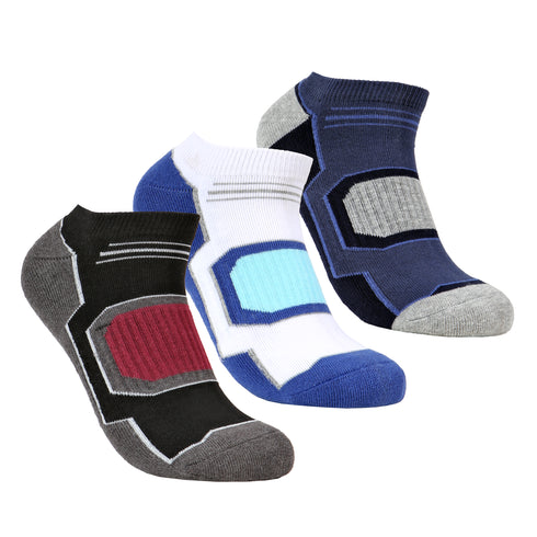 Low-Cut Half-Cushioned Men's Socks