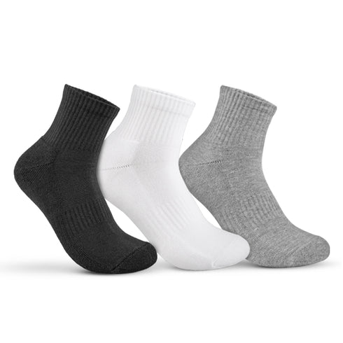 Medium-Cut Half-Cushioned Men's Socks