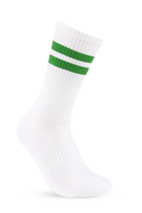 شراب طويل نصف فوطة مخطط للجنسين