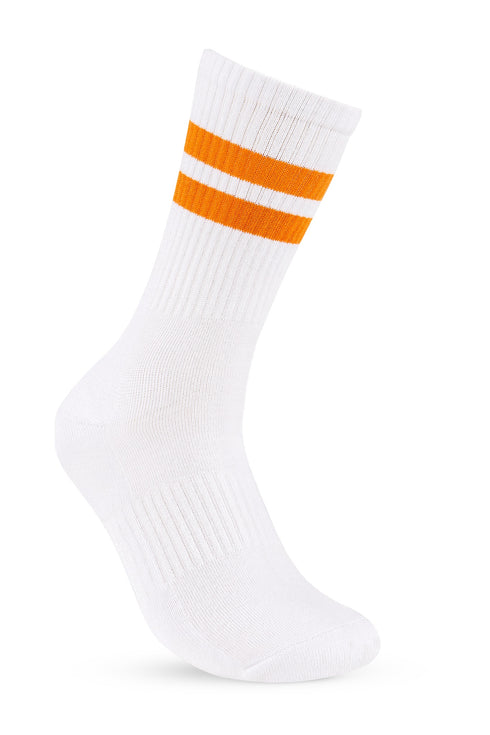 شراب طويل نصف فوطة مخطط للجنسين