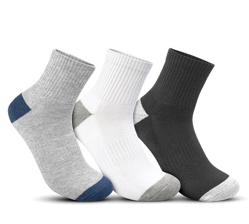 Medium-Cut Half-Cushioned Men's Socks