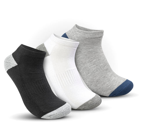 Low-Cut Half-Cushioned Men's Socks